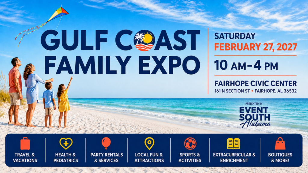Gulf Coast Family Expo event flyer